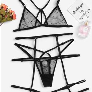 Harness lingerie set 🖤